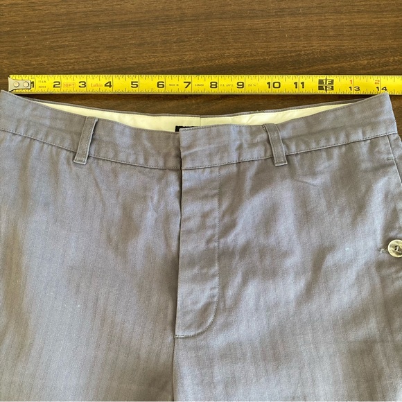 A.P.C. Slim Cotton Blend Pants Gray Size XS 33” Inseam - Picture 6 of 12